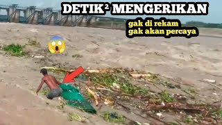 NGERI  DETIK² PINTU AIR DI BUKA KETIKA MANCING SENGGET MANCING GARONG DI PINTU AIR BENDUNG GERAK [upl. by Lertram437]