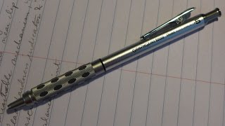 Pentel Graph Gear 1000 05mm Drafting Pencil Review [upl. by Lajib]