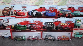 Mattel Disney Cars 2023 2Pack Case Q Unboxing Harvey Rodcap Jonas Conrad Barry McQueen Mater Maddy [upl. by Swift]