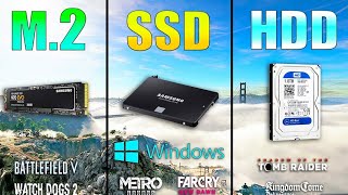 SSD VS M2 Nvme VS HDD  storage  Differents and explanation [upl. by Junna]