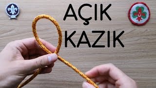 Açık Kazık Düğümü [upl. by Amak]