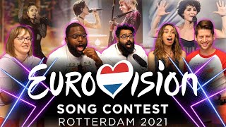 Eurovision 2021  Normies react to performances [upl. by Pickering]