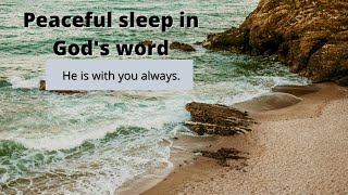 Meditation on Gods Word for sleep [upl. by Odnomar]