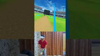 Going for a Massive Six in VR Cricket cricket vrcricket gaming [upl. by Ehttam]