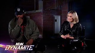 Renee Paquette sits down with AEW World Title challenger Swerve Strickland  41724 AEW Dynamite [upl. by Nivad324]