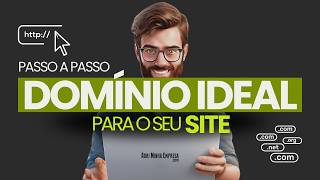 REGISTRO DE DOMÍNIO PARA O SEU SITE Como Definir e Registrar a Melhor Opção [upl. by Novad]