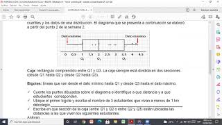 DIAGRAMA DE CAJA Y BIGOTES PARA DATOS AGRUPADOS Y NO AGRUPADOS 9° [upl. by Ruhtua]