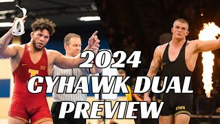 CYHAWK 2024  Iowa vs Iowa State Wrestling Preview [upl. by Nailuj779]