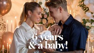 Hailey amp Justin Biebers Emotional 6th Anniversary as New Parents [upl. by Yrreiht]