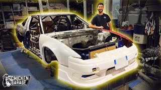 ON SOUDE ET RENFORCE LE CHASSIS DE LA S13 [upl. by Beatrisa]