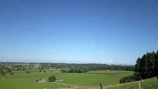 model glider DIY Bussard 42 Flug Juli 2024 Rott [upl. by Eladnwahs]