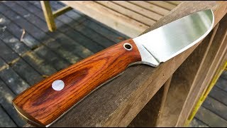 MAKING A CAMPING KNIFE [upl. by Abdel791]