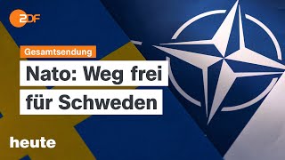 heute 1900 Uhr vom 26022024 Schwedens NatoBeitritt Bauernproteste CO2Speicherung english [upl. by Nizam]