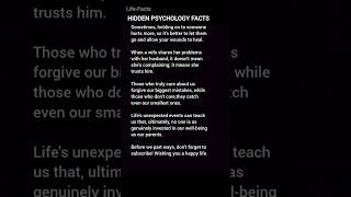 Hidden psychology facts about lifemotivational quotesshortslifefactsloverelationship [upl. by Ardnuhsor]