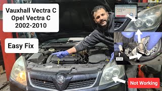 how to change position lamp on Vauxhall Vectra C opelvectra [upl. by Nordin]