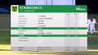 Eckington CC 1st v Chesterfield 1st [upl. by Henke]