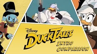 DuckTales  All Intros Comparison Seasons 1 2 and 3 [upl. by Adiehsar755]