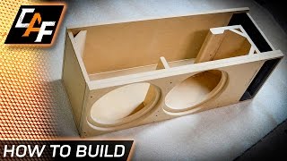 Build a BETTER subwoofer box  CUSTOM design for your exact subwoofer [upl. by Caryn346]