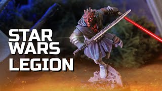 Shadow Collective vs Separatists  Star Wars Legion Battle Report [upl. by Niklaus]