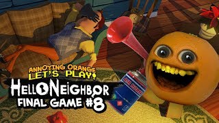 Hello Neighbor 8 FINAL GAME Annoying Orange Plays [upl. by Mcarthur787]