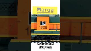 walthers GP9 BNSF 1628 modelrailways modelrailroad modeltrains keretamodel [upl. by Ahsrat]