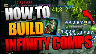 HOW TO BUILD INFINITY COMPS GROW YOUR HYDRA CLASH POINTS  Raid Shadow Legends [upl. by Ael]