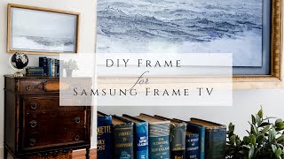 DIY Frame for Samsung Frame TV [upl. by Noby285]