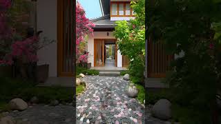 This small courtyard is the most beautiful part of my lifePrivateGarden Courtyard [upl. by Reinald792]