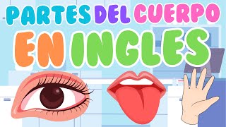 ✨🌈Partes del cuerpo en ingles para niños✨🌈 [upl. by Aeneg]