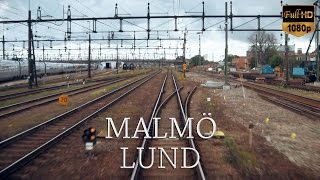 Train Drivers View Malmö C  Lund C [upl. by Jolenta381]