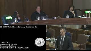 NLST vs Samsung Appellate Judge Realizing He Has Been Lied to by Samsung [upl. by Nivlag]