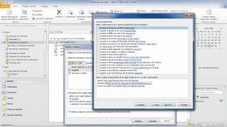 Outlook 20100309 Crear reglas elementos enviados [upl. by Rene]