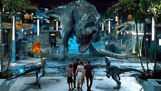 Raptors vs Indominus Rex Scene  Jurassic World 2015 Movie Clip HD [upl. by Crispas481]