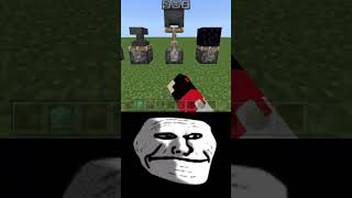 Minecraft logic wait for troll face minecraft [upl. by Eledoya163]