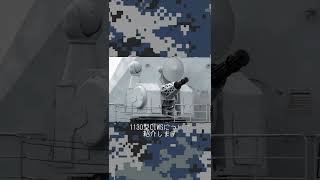 中国海軍が誇る驚異の11連装CIWS quot1130型CIWSquotについて解説 shorts [upl. by Eenyaj]