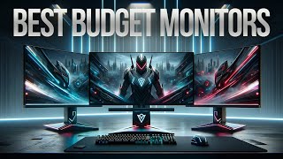 Top 3 BEST Budget Monitors for 2024 From 24quot to 27quot [upl. by Ollayos762]