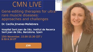 Geneediting therapies for ultrarare muscle diseases approaches and challenges [upl. by Nihsfa]