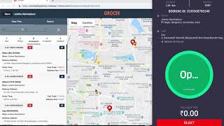 Grocery Delivery Business Software  DISPATCHER  Best Grocery Delivery Software [upl. by Redyr43]