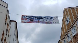 Stadtfest Kempten Allgäu 2024 Teil2 von 2 [upl. by Aitnyc]