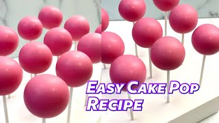 How To Make Cake Pops  EASY FOOLPROOF RECIPE‼️ [upl. by Howard]