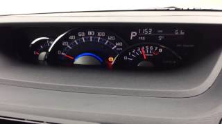 2013 Daihatsu Tanto 660 RS LA600S speedometer [upl. by Grati]