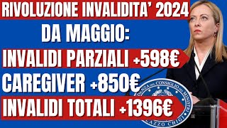 PENSIONI INVALIDITA CAMBIA TUTTO FINALMENTE ARRIVANO INTEGRAZIONE AUMENTI BONUS PER OGNI FASCIA [upl. by Airamalegna]