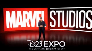 BREAKING DISNEY D23 OFFICIAL ANNOUNCEMENT Marvel Studios Presentation and Slate Panel 2024 [upl. by Enitsenre]