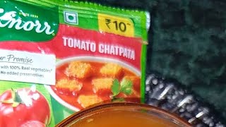 knorr Tomato Chatpata soup shortsfeed viralvideo ytshorts recipe [upl. by Miharba]