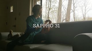 Sappho 31  Greek poetry sung [upl. by Notelrahc]