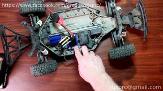 How To Enter Lipo Mode Or Nimh Mode On Traxxas Speed Control [upl. by Nomyar]