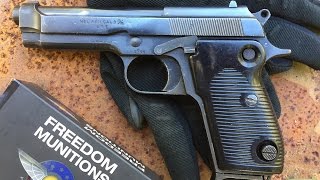 Helwan Brigadier 9mm Pistol Beretta M1951 Copy [upl. by Monie]