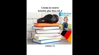 Слова из книги Schritte plus Neu A12 Lektion 11  Wortschatz немецкий язык [upl. by Ardnaxila]