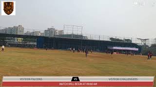 Live Cricket Match  Visteon Falcons vs Visteon Challengers  16Nov24 0900 AM 10 overs  VPL 2024 [upl. by Narahs]