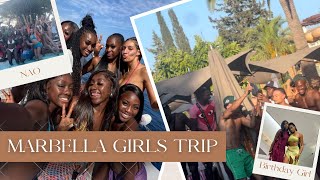 MARBELLA GIRLS TRIP  NAO POOL PARTY EXPLORING OLD TOWN SLUMBER PARTY  VLOG [upl. by Krutz376]